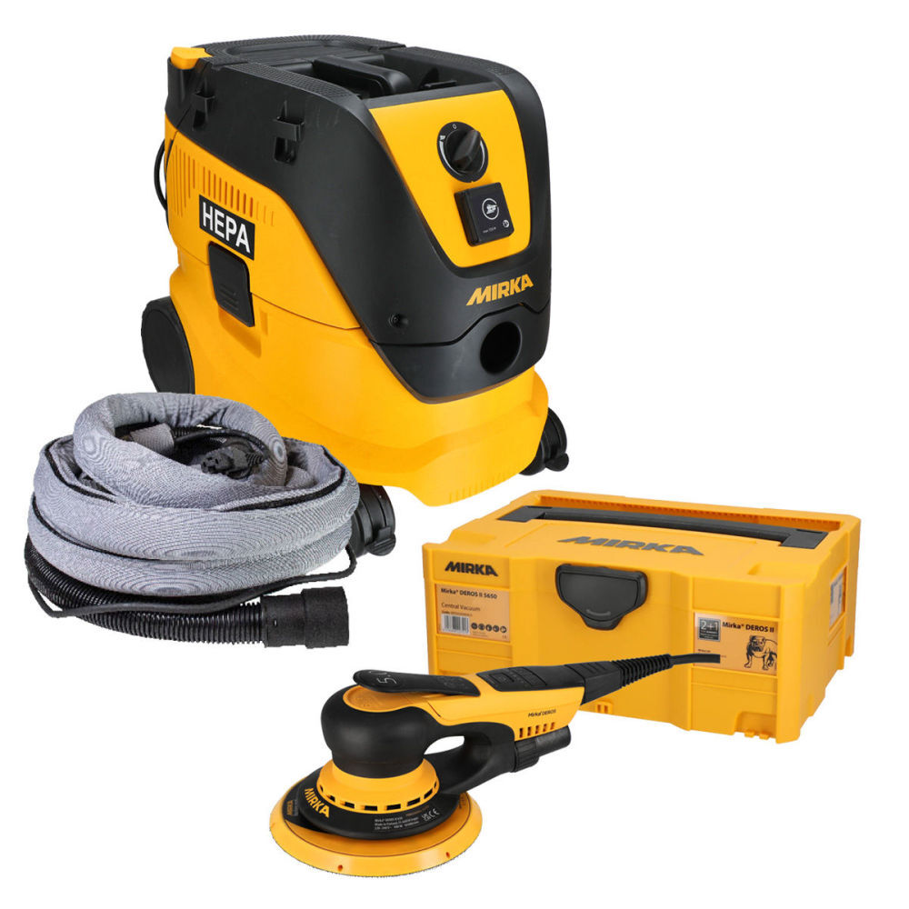 Mirka 6 Inch Dust-Free Basic System DEROS II and DE 1230PC, large image number 1