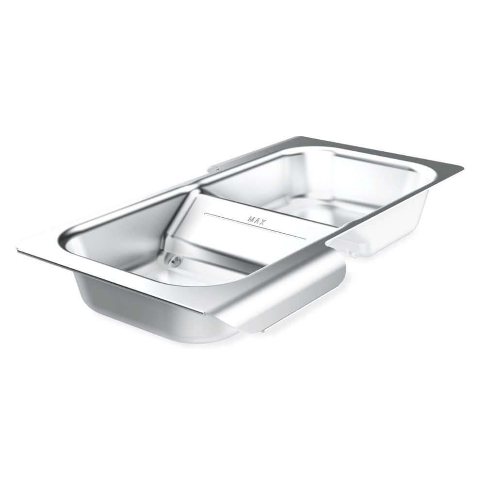 Weber Stainless Steel Wet Smoke Pan for Searwood 600 and XL 600 Grill – 3400250