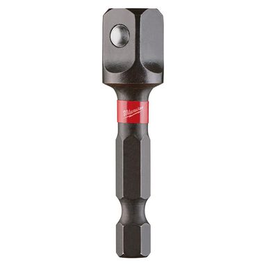 Milwaukee SHOCKWAVE 1/4 in. Hex Shank to 3/8 in. Socket Adapter