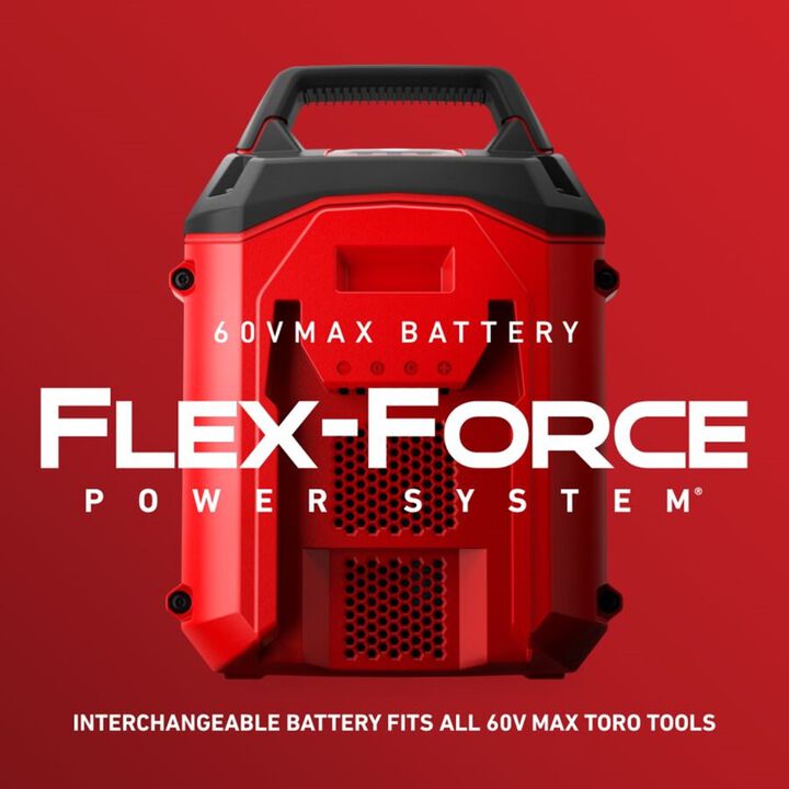 Toro Flex-Force 60V Max 60V 4Ah Lithium Ion Power Tool Battery Pack with Fuel Indicator, large image number 5