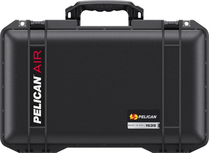 Pelican 1535 Polypropylene 0.95 Cu-Ft. Air Carry-On Case with Foam, Black, large image number 2