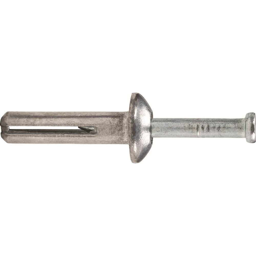 DEWALT Zamac Nailin 3/16 x 7/8 Inch Mushroom Head Hammer-Drive Anchor 100 Pieces, large image number 1