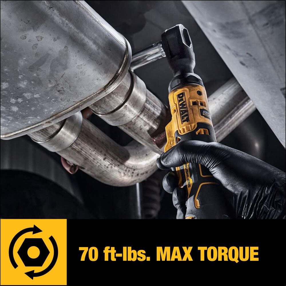 DEWALT ATOMIC 20V MAX Ratchet (Bare Tool) Brushless 3/8in Simolary simolary.com 12