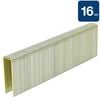 Metabo HPT 16 Gauge Galvanized Standard Crown Staples 7/16in x 1 3/4in 10000pk, small image number 1