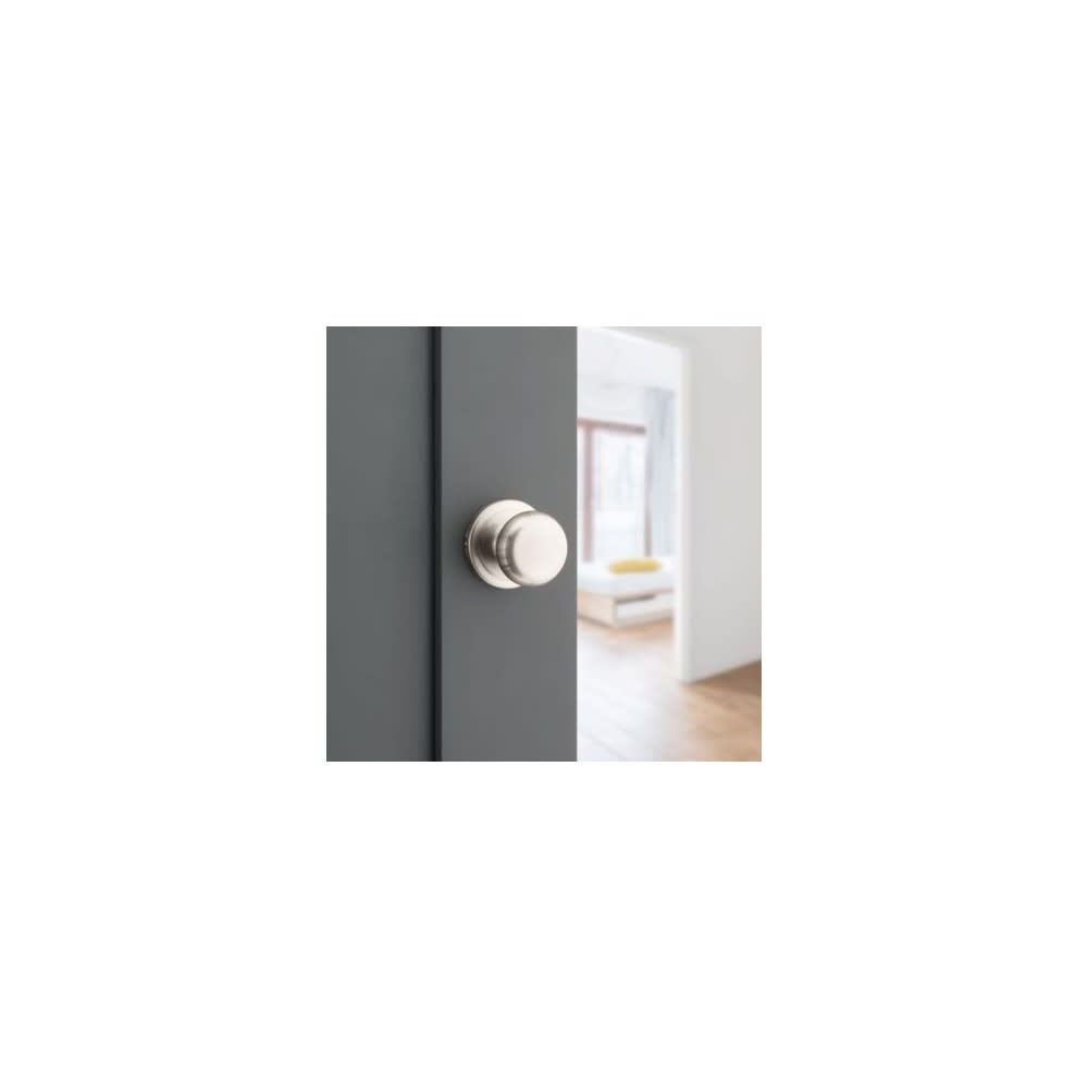 Kwikset Satin Nickel Hall/Closet Juno Door Knob, large image number 5