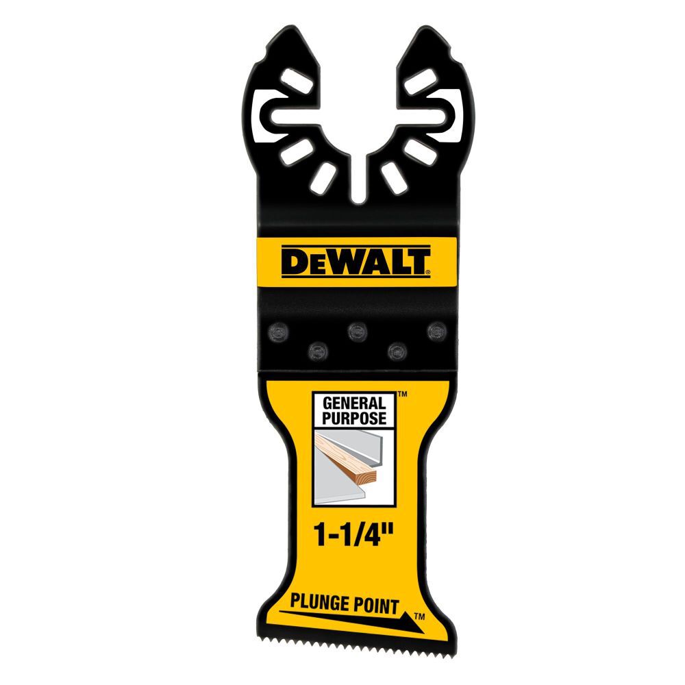 DEWALT Oscillating 1 1/4 Inch PLUNGEPOINT General Purpose Blade, 25 Pack, large image number 2