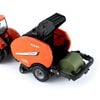 Kubota Parts 1:32 Scale M7-134 Tractor with Fast Bale Baler Toy, small image number 2