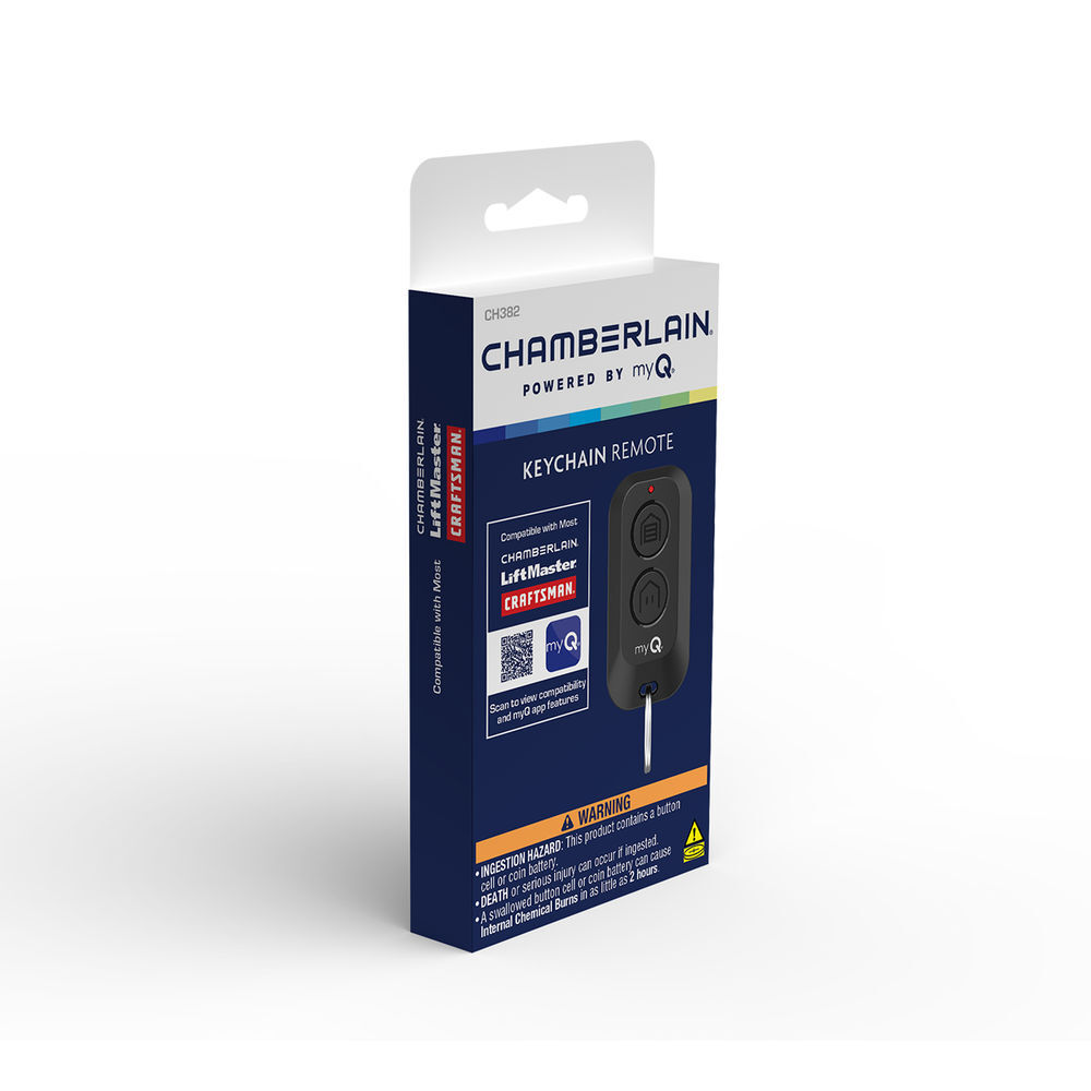 Chamberlain 2-Button Keychain Garage Door Remote, large image number 8