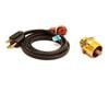 Kubota Parts Block Heater Kit with 60 Inch Threaded Cord, small image number 1