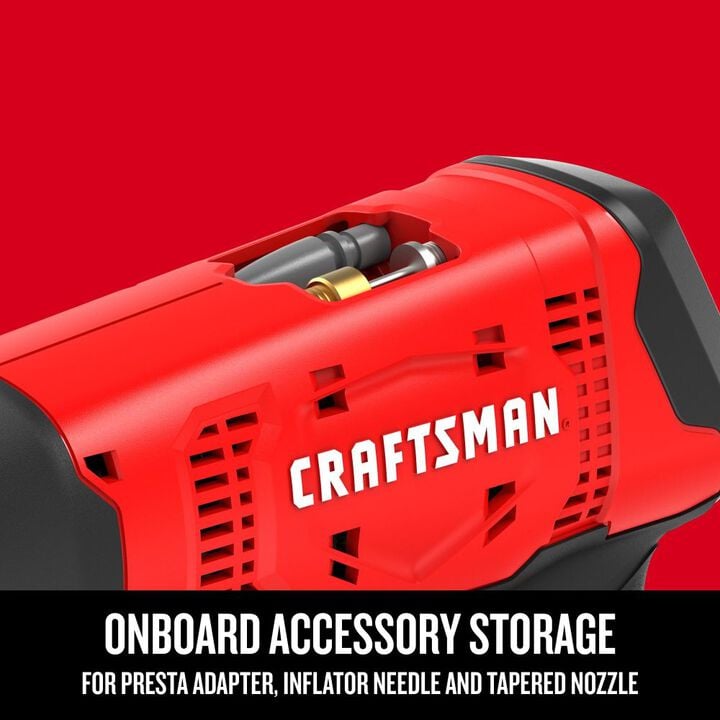 CRAFTSMAN V20 High Pressure Inflator (Bare Tool), large image number 2