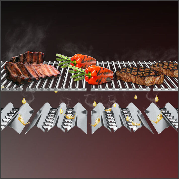 Broil King Baron S 590 Pro IR 5-Burner Natural Gas Grill, large image number 6