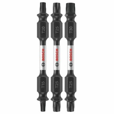 Bosch Impact Tough 2.5 Inch Torx Double-Ended Bit Set 3 Piece