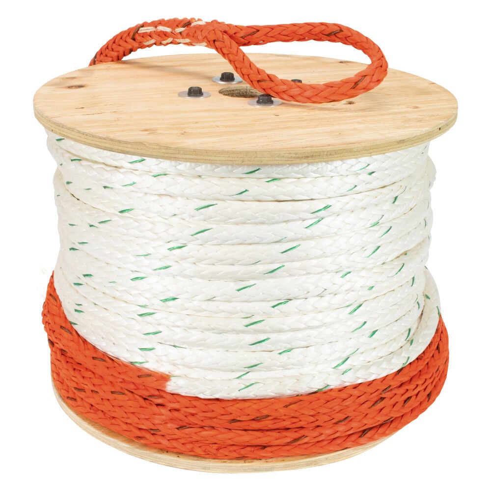 Greenlee High Performance Pulling Rope (19/32 Inch x 1200 Ft.) – HPR1200