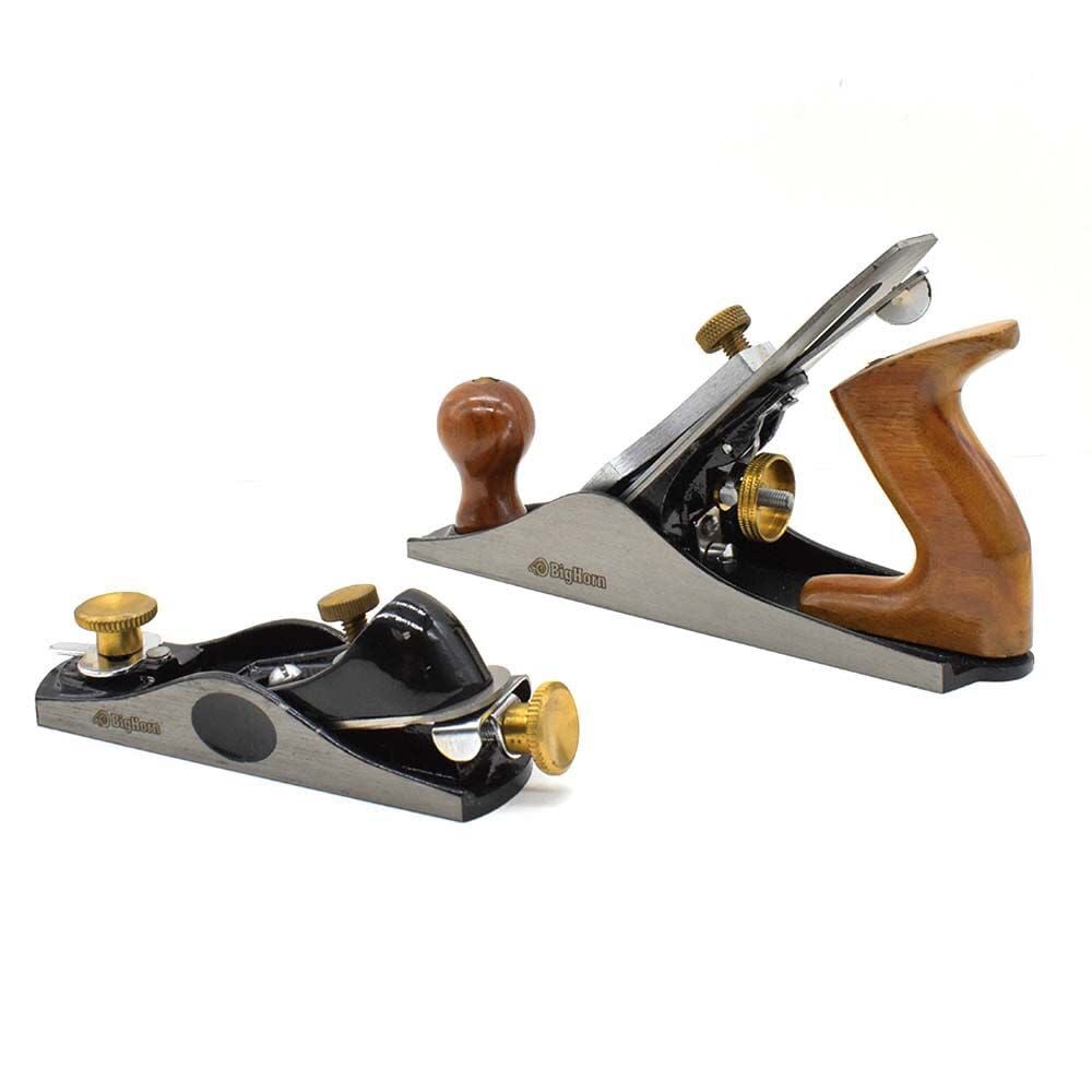 Big Horn Cast Iron Bench and Block Plane Kit For Woodworking, large image number 2