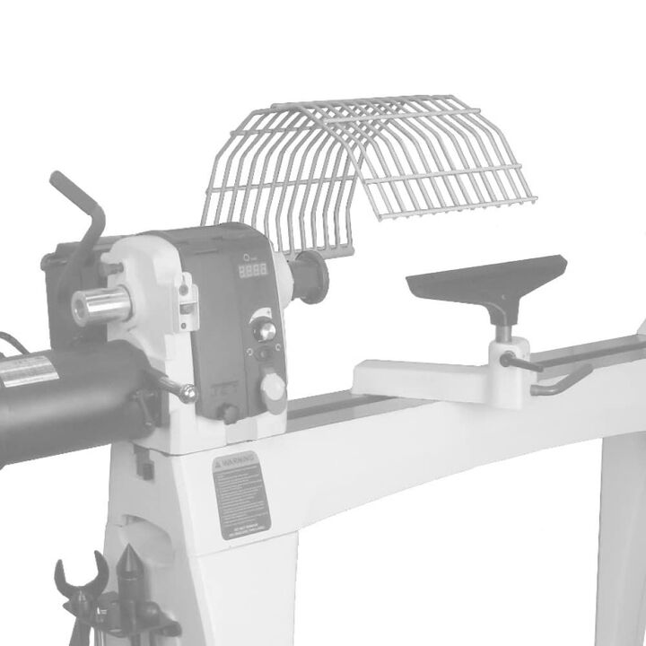 JET Lathe Guard for 1640EVS1840EVS & 1840DVR Lathe, large image number 1