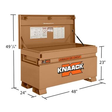 Knaack 24-in W x 48-in L x 28.25-in Steel Jobsite Box, large image number 3