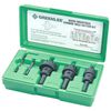 Greenlee Carbide Tipped Metal-Cutting Hole Cutter Set 4pc, small