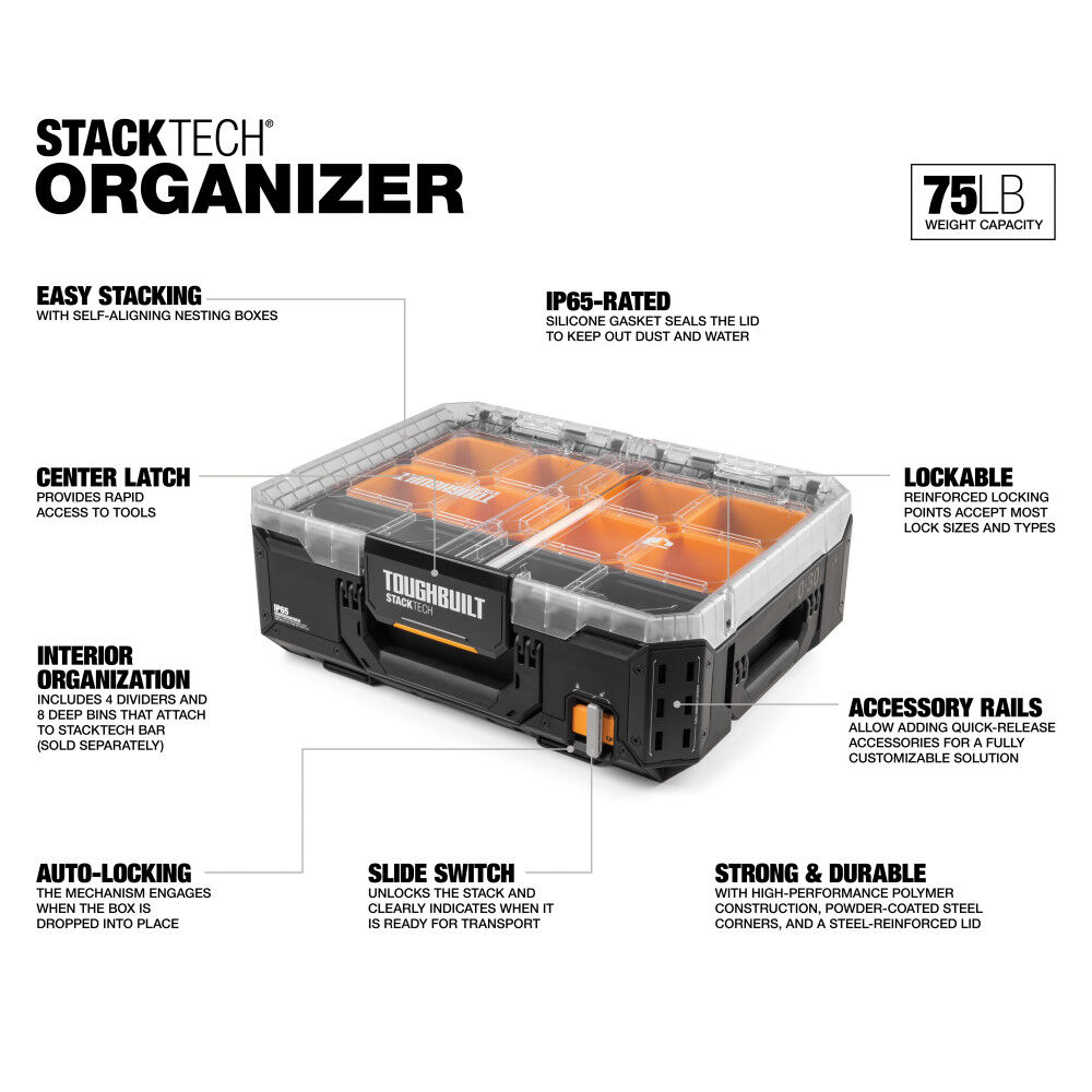 Toughbuilt StackTech Organizer, large image number 2