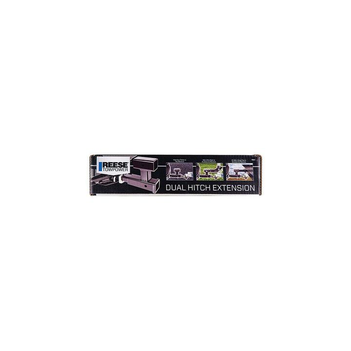 Reese 2in 4000 lbs Trailer Hitch Extension with Dual Receivers, large image number 5