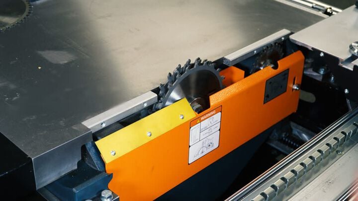 Maksiwa International Sliding Panel Saw 220V 1 Phase 5HP Titanium, large image number 11