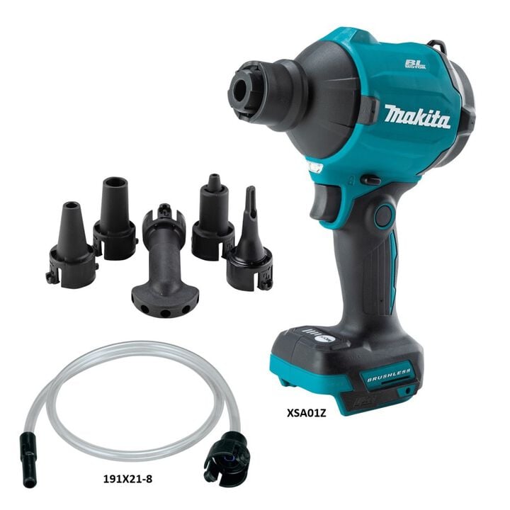 Makita LXT Blower/Inflator (Bare Tool), Dust Blower Flexible Nozzle Bundle, large image number 1