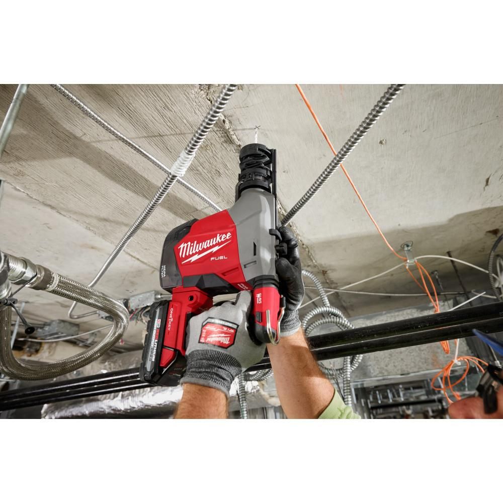 Milwaukee M18 FUEL Overhead Rotary Hammer with Integrated Dust Extraction, large image number 12