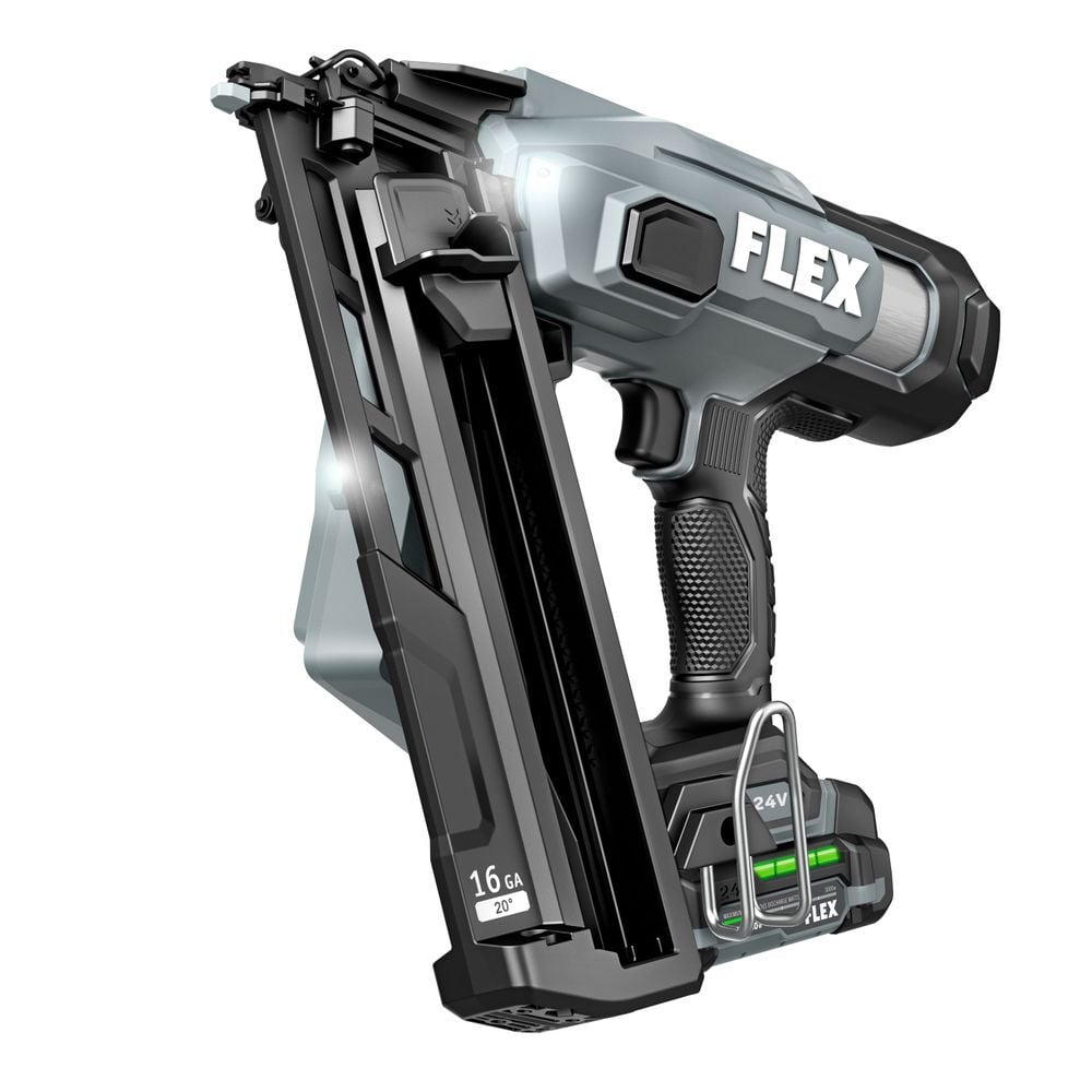 FLEX 24V Cordless 16 Gauge Angled Finish Nailer Kit, large image number 3