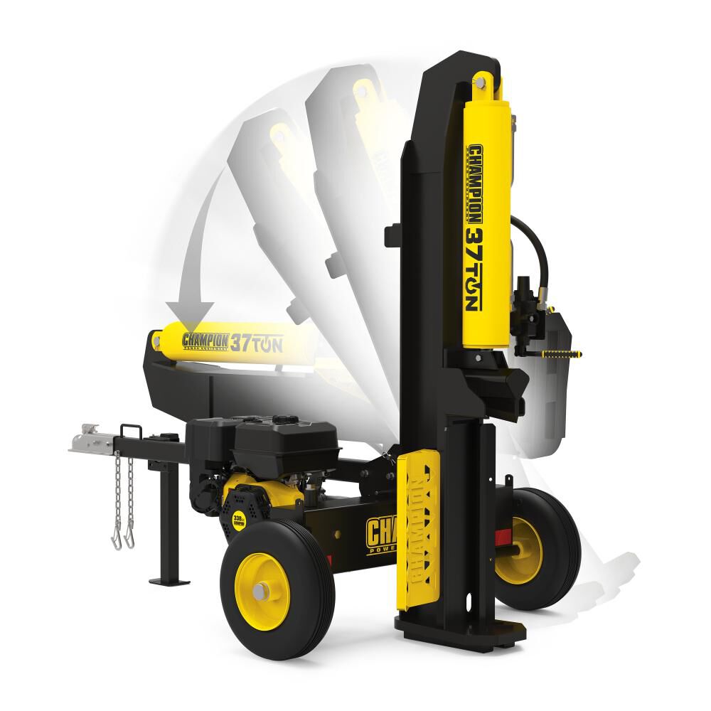 Champion Power Equipment 37 Ton Horizontal Vertical Full Beam Gas
