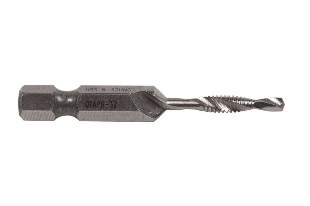 Greenlee #6-32 UNC 32 TPI High Speed Steel Drill Tap Bit, large image number 1