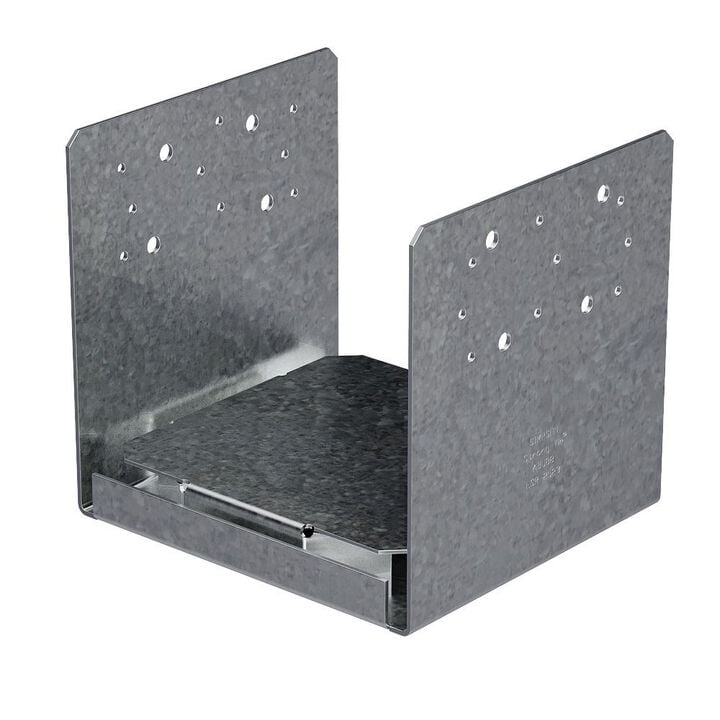 Simpson Strong-Tie 12/14 Gauge 8 x 8 ZMAX Coating ABU Adjustable Post Base