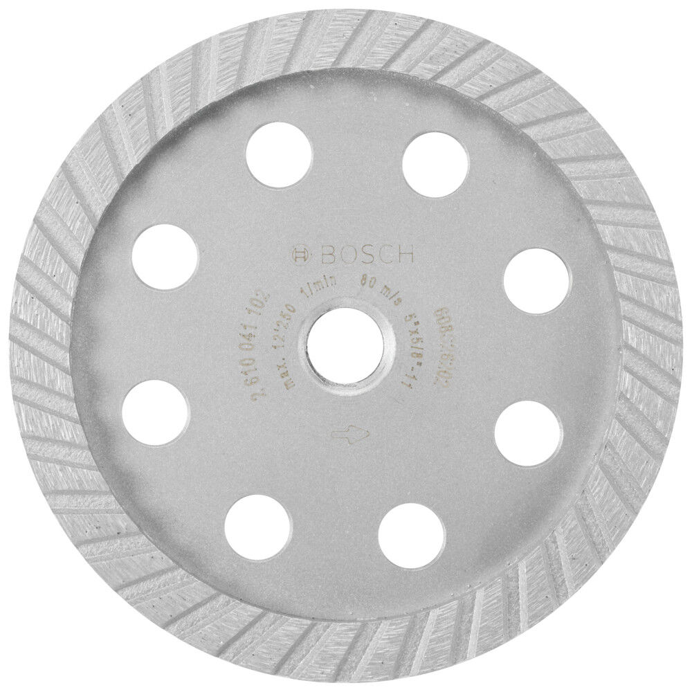Bosch 5 Inch Turbo Diamond Cup Wheel, large image number 1
