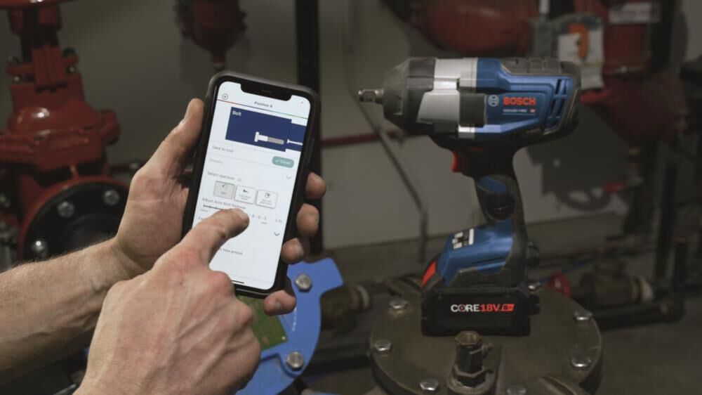 Bosch PROFACTOR 18V Impact Wrench 1/2in with Friction Ring (Bare Tool