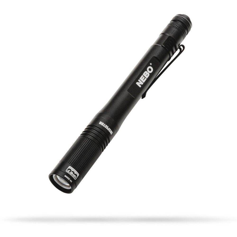 Nebo Inspector Black 180 Lumens LED AAA Battery Powered Pen Light – NEB-POC-0004