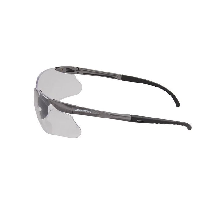 Jackson Safety Glasses Anti Scratch Coating Clear Lens Gunmetal Frame, large image number 5
