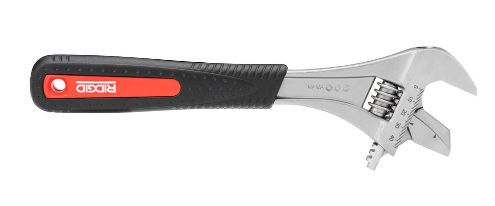 Ridgid 12 Inch Wide Capacity Reversible Adjustable Wrench, large image number 5