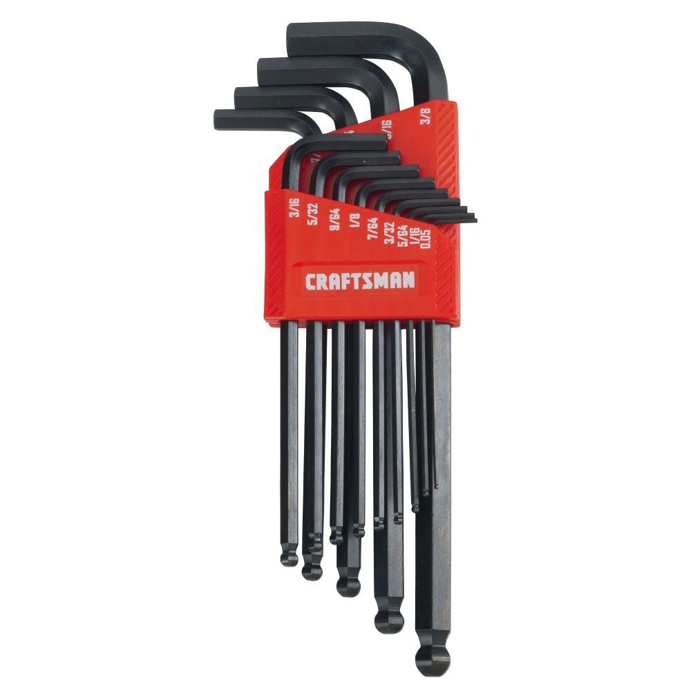 CRAFTSMAN Ball End Hex Key Set, 13 Piece – CMHT26013