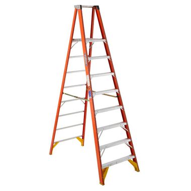Werner 8 Ft Type IA Fiberglass Platform Ladder, large image number 0