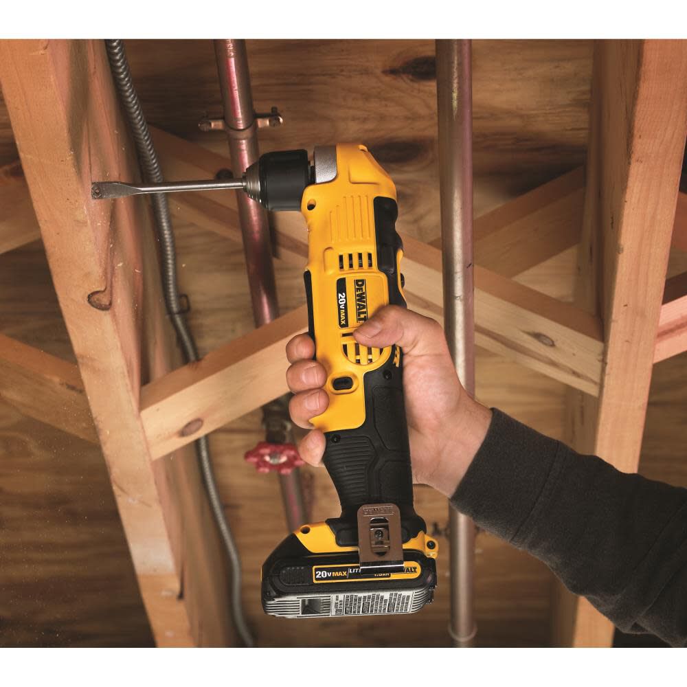 DEWALT 20V MAX Compact Right Angle Drill DCD740C1 Acme Tools