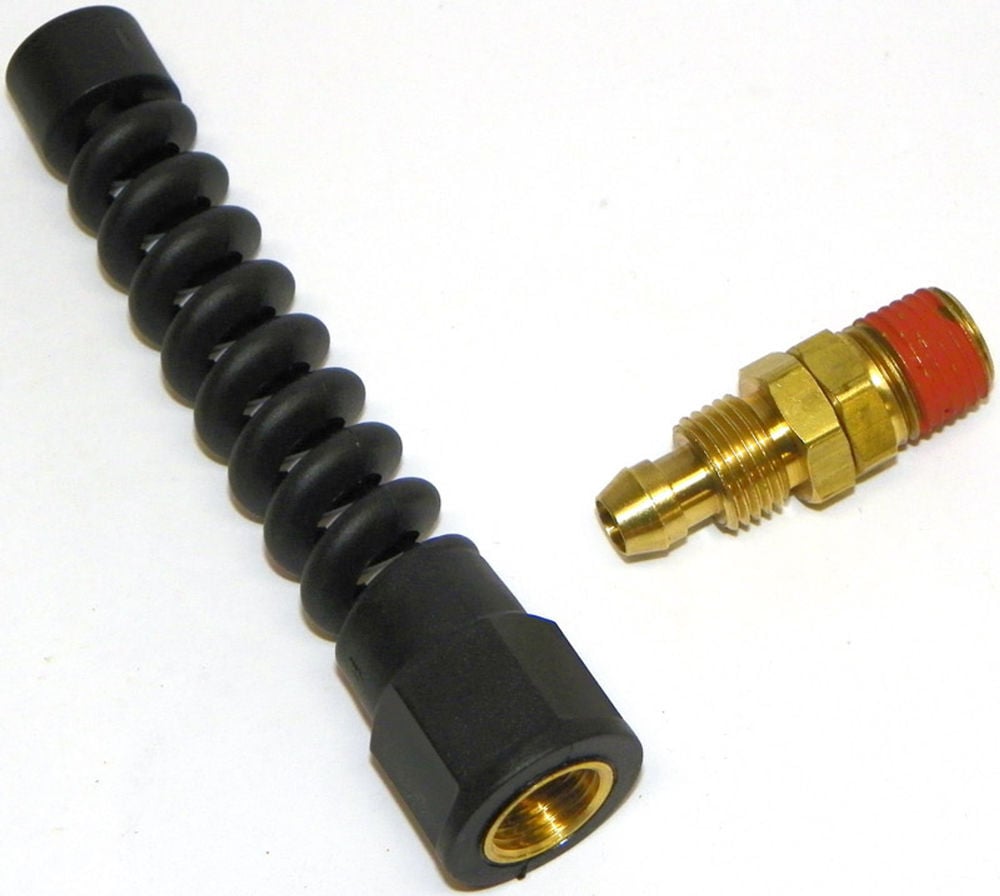 Coilhose 1/4 Inch ID x 1/4 Inch MPT Reusable Strain Relief Swivel, large image number 1
