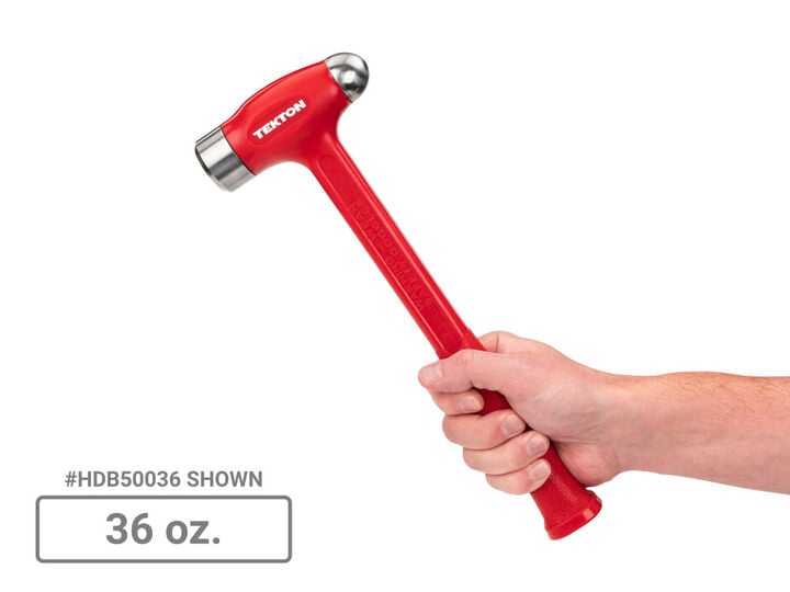 Tekton Ball Peen Dead Blow Hammer Set, 5 Pieces (26, 36, 43, 47, 50 oz.), large image number 3