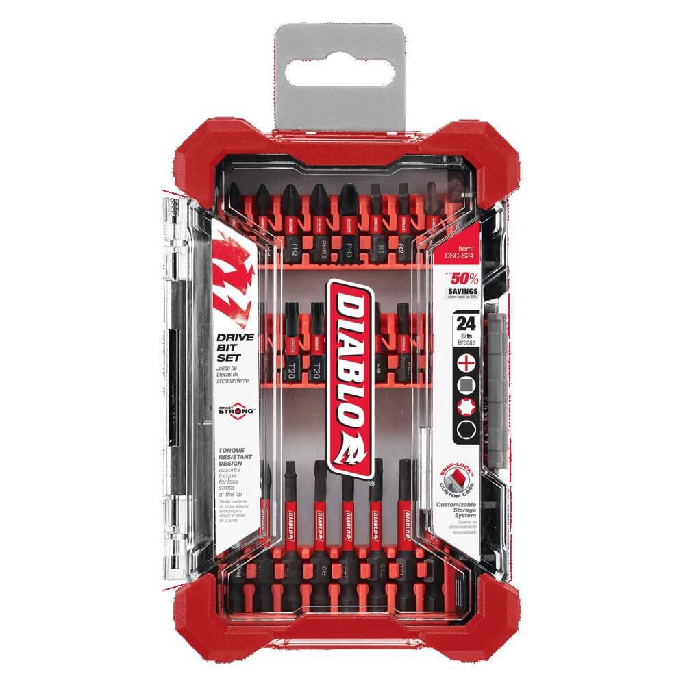 Diablo Tools Screwdriving Bit Set 24pc, large image number 1