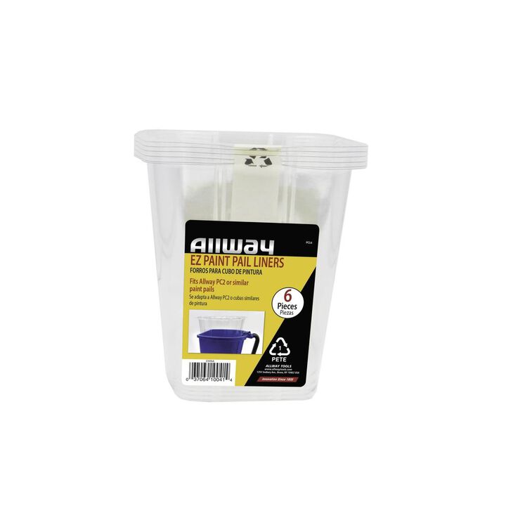 Allway Tools Disposable EZ Paint Pail Liners for PC2 pk, large image number 1