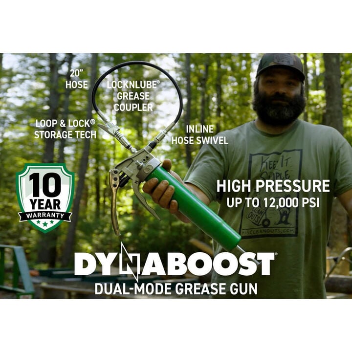 Lock N Lube 12000 PSI DynaBoost Dual-Mode Grease Gun, large image number 1