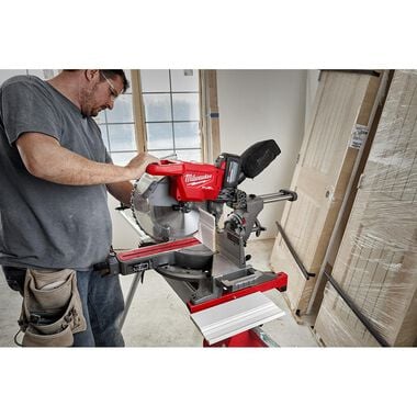 Milwaukee M18 FUEL 12inch Dual Bevel Sliding Compound Miter Saw Reconditioned (Bare Tool), large image number 9