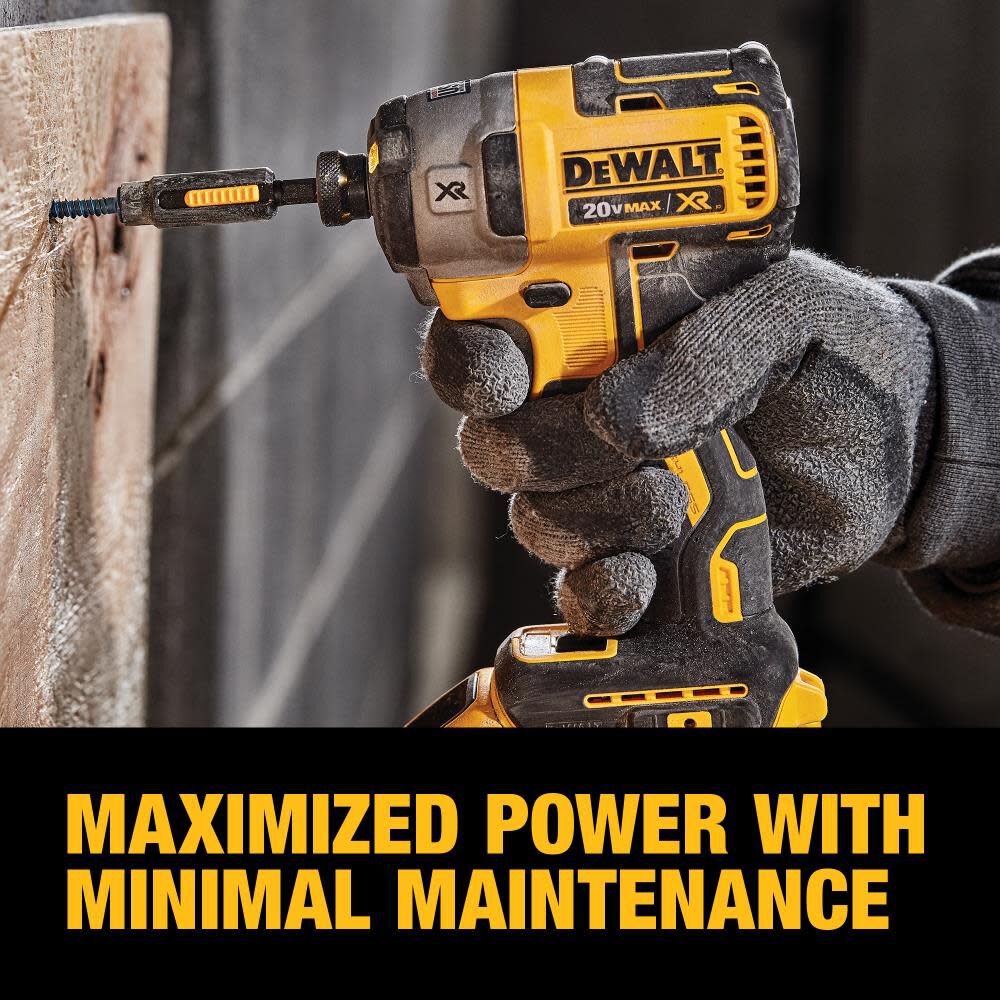 DEWALT 20V MAX XR Brushless 1 4 in 3 Speed Impact Driver Bare