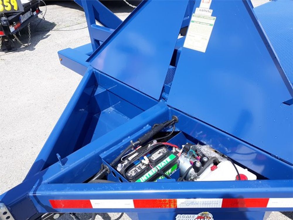 Air-Tow Trailers 12 Ft. Drop Deck Flatbed Trailer 75 Inch Deck Width - 5500# Capacity, large image number 18