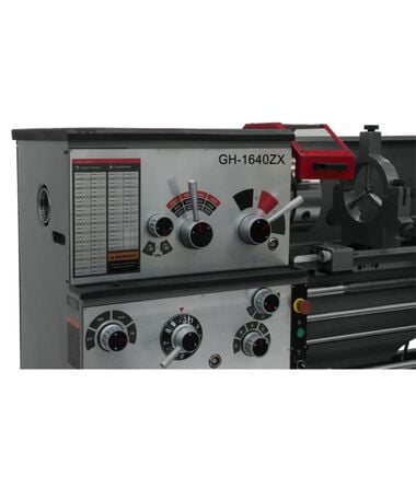 JET GH-1640ZX Large Spindle Bore Precision Lathe, large image number 1