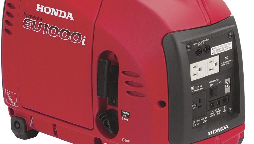 Honda 1,000 Watt Gas Powered Portable Inverter Generator with CO-Minder 49-State, large image number 4