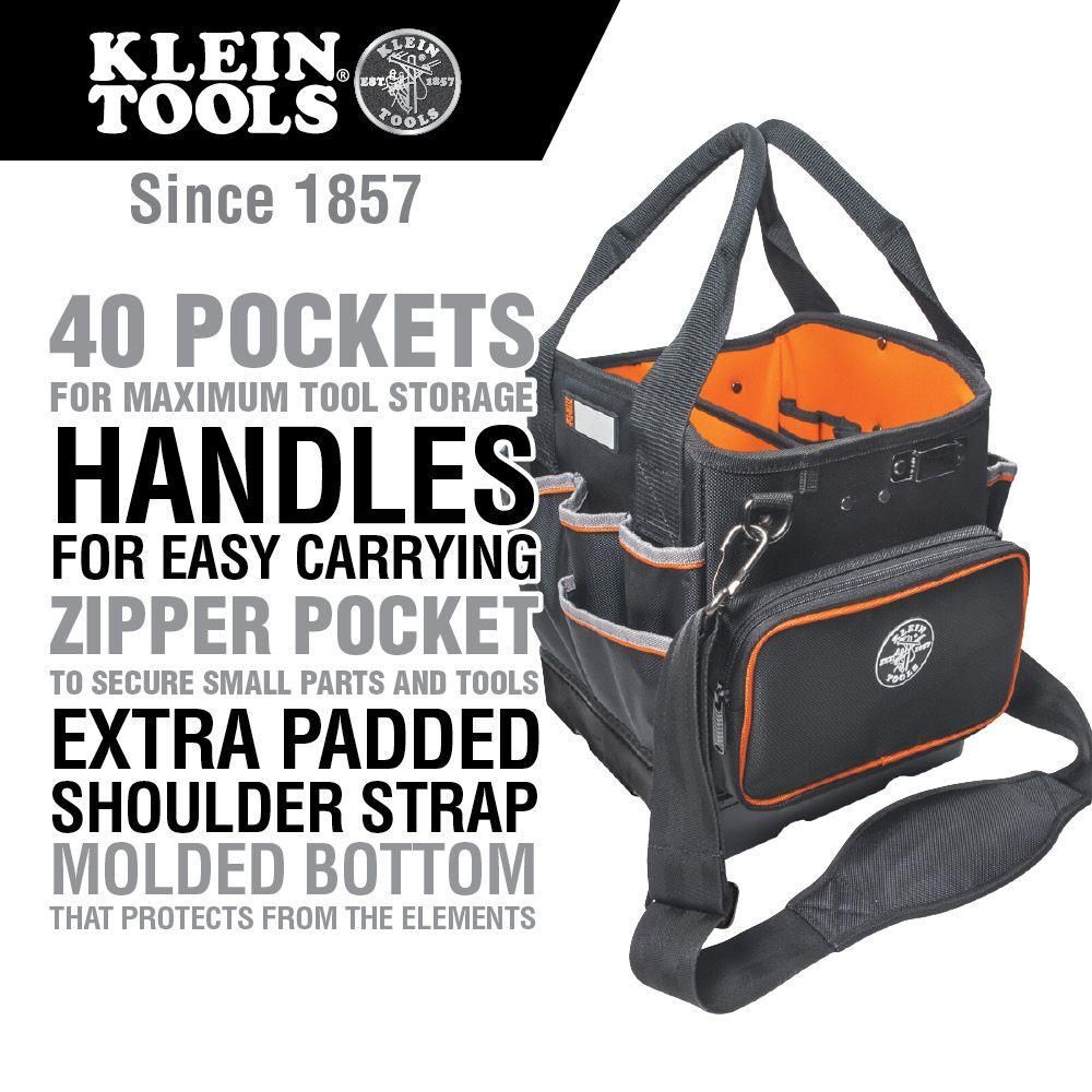 Klein Tools Tradesman Pro 10in Tote, large image number 2