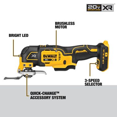 DEWALT 20V MAX Brushless 3 Tool Combo Kit, large image number 17